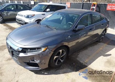 2022 Honda Insight Ex из США, поврежденный, VIN 19XZE4F53NE010152